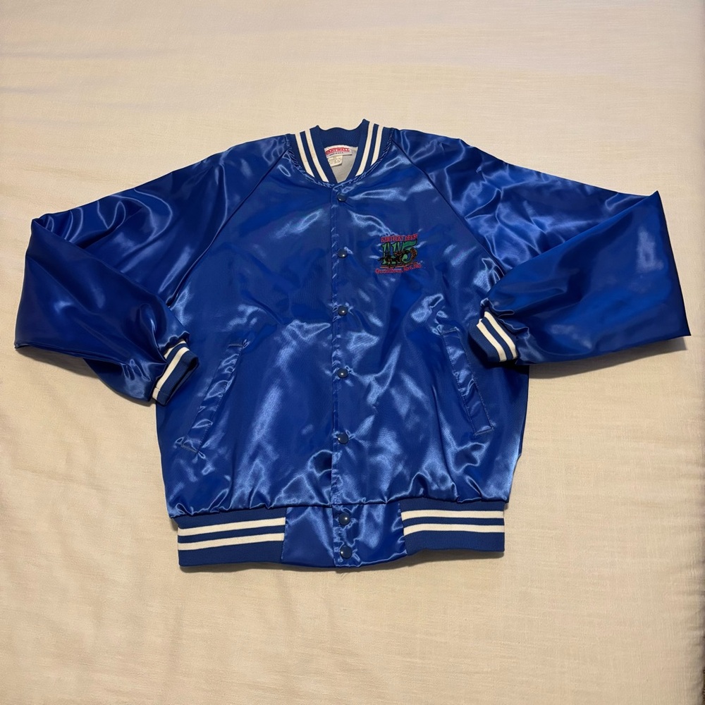 Vintage Hartwell 115th Kentucky Derby Bomber Jacket